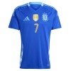 Maglia ufficiale Argentina De Paul 7 Trasferta 2024 per Uomo